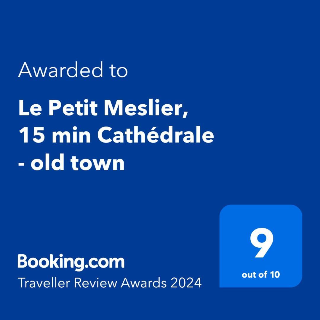 Le Petit Meslier, 15 Min Cathedrale - Old Town Reims Exterior foto